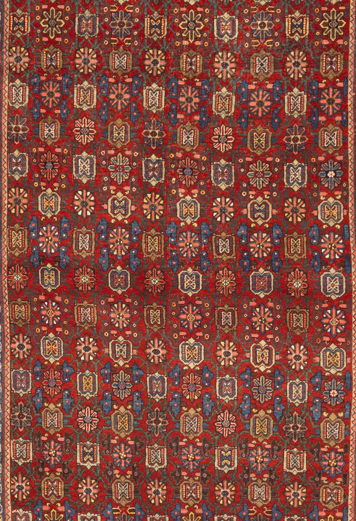 Antique Persian Halvai Bidjar Rug 4’10" x 7’3"