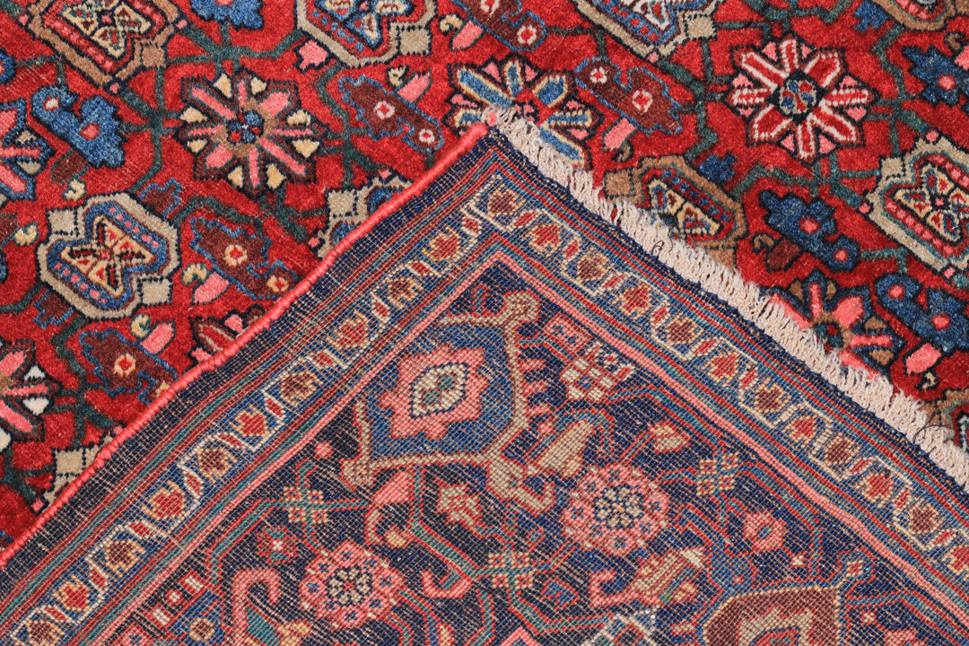 Antique Persian Halvai Bidjar Rug 4’10" x 7’3"