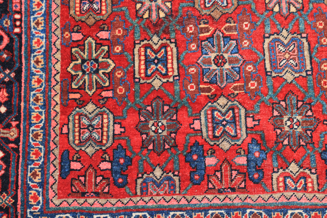 Antique Persian Halvai Bidjar Rug 4’10" x 7’3"