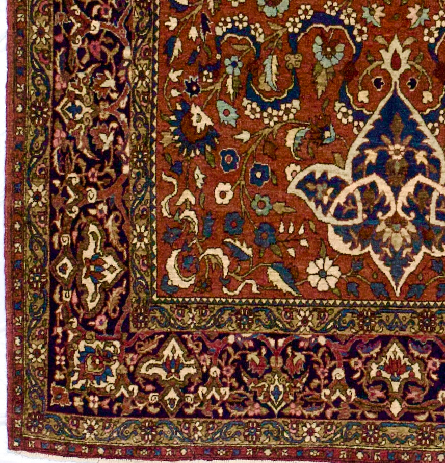 Isfahan Rug 4'6" x 7’3"