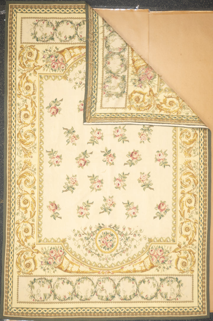 Aubusson Rug 5'10'' x 9'0"