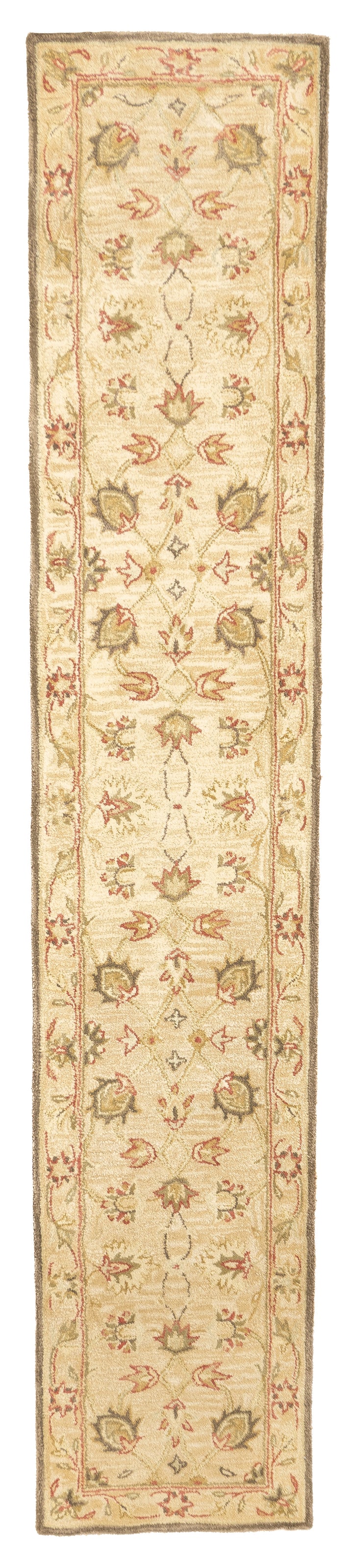 Hand Tuffted Wool Long Rug 2'4'' x 11'11''