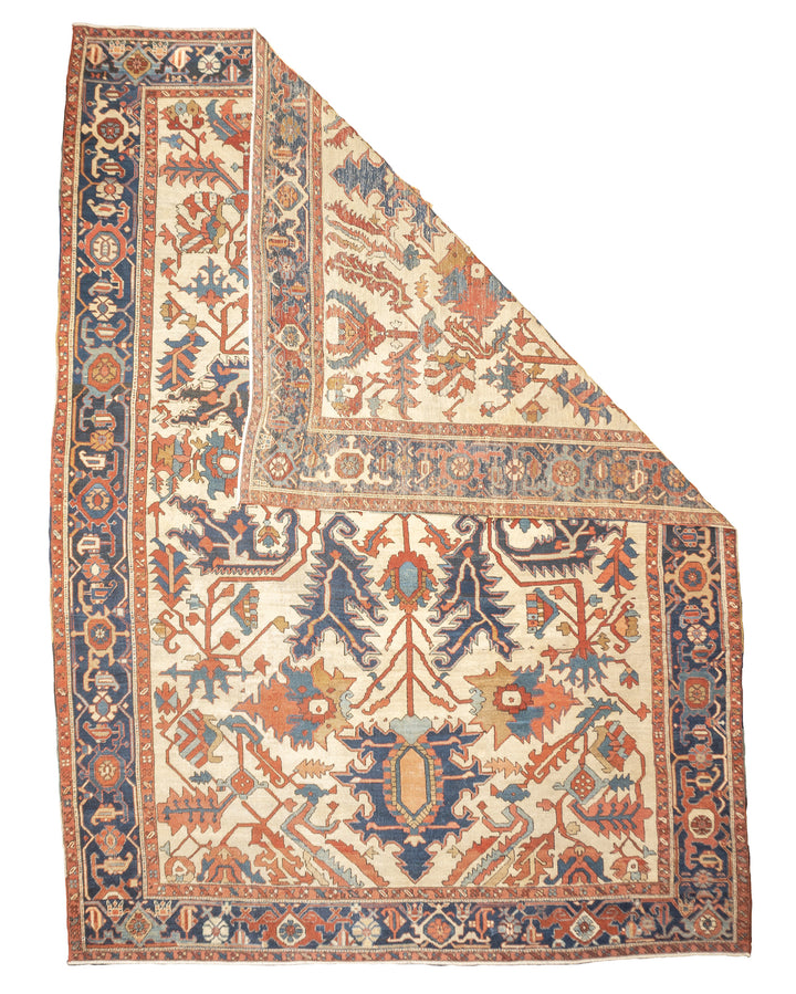 Antique  Bakhshayesh 9'8" x 13'
