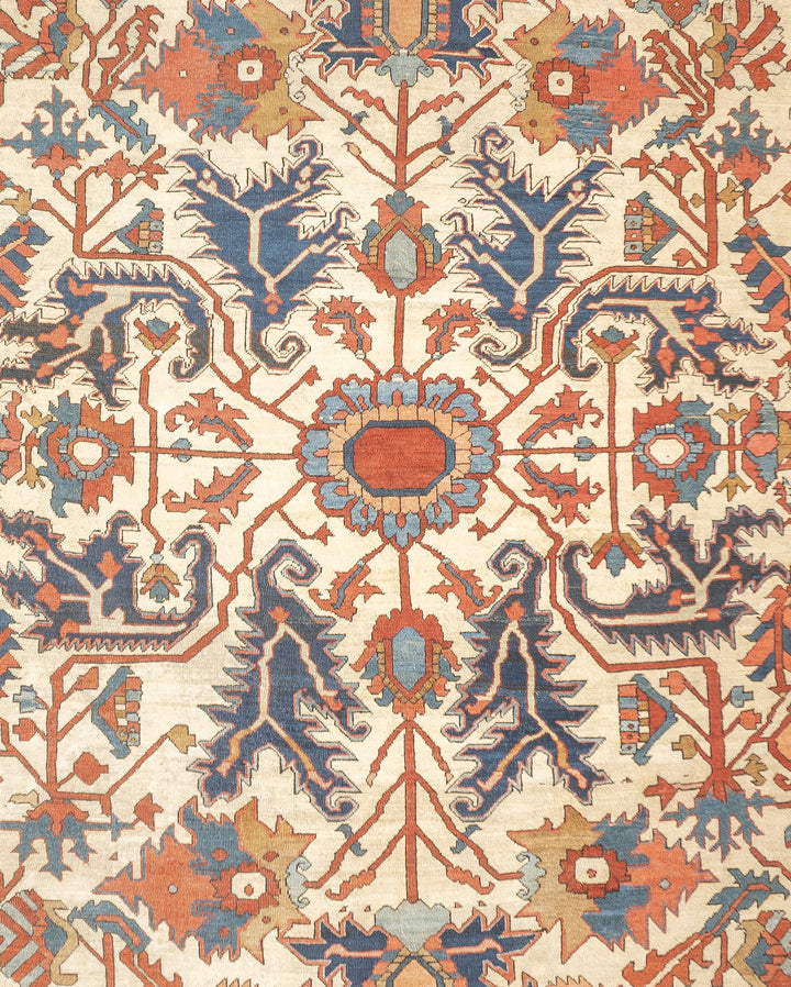 Antique  Bakhshayesh 9'8" x 13'