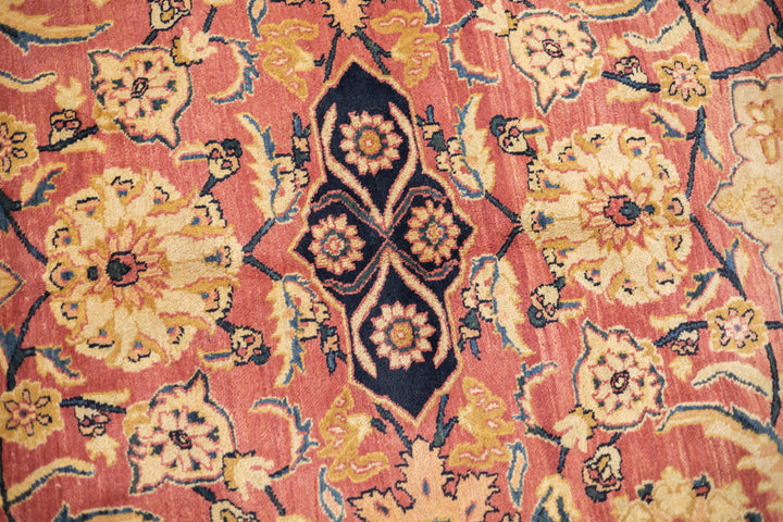 Antique Indian Agra Wool Rug 8'11" x 12'1"