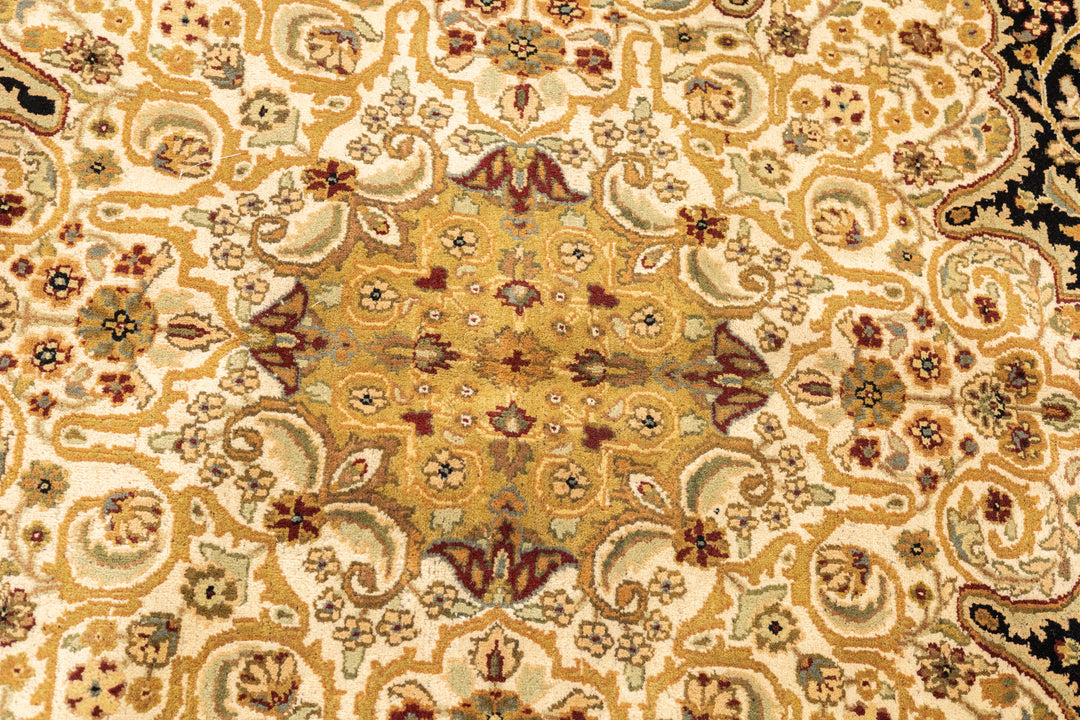 Fine Vintage Indo Tabriz Rug 8'9'' x 11'8''