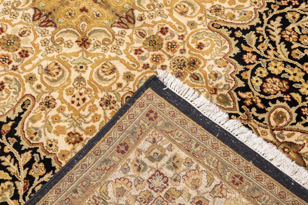 Fine Vintage Indo Tabriz Rug 8'9'' x 11'8''