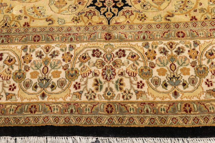 Fine Vintage Indo Tabriz Rug 8'9'' x 11'8''