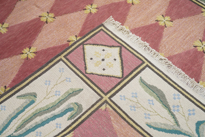 Sumak Flat Weave Wool Rug 6'0" x 9'0"