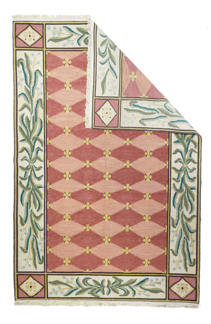 Sumak Flat Weave Wool Rug 6'0" x 9'0"