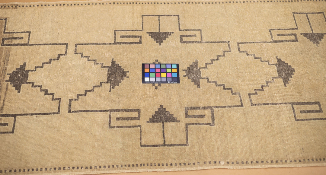 Fine Vintage Oushak Long Rug 2'10'' x 12'7''