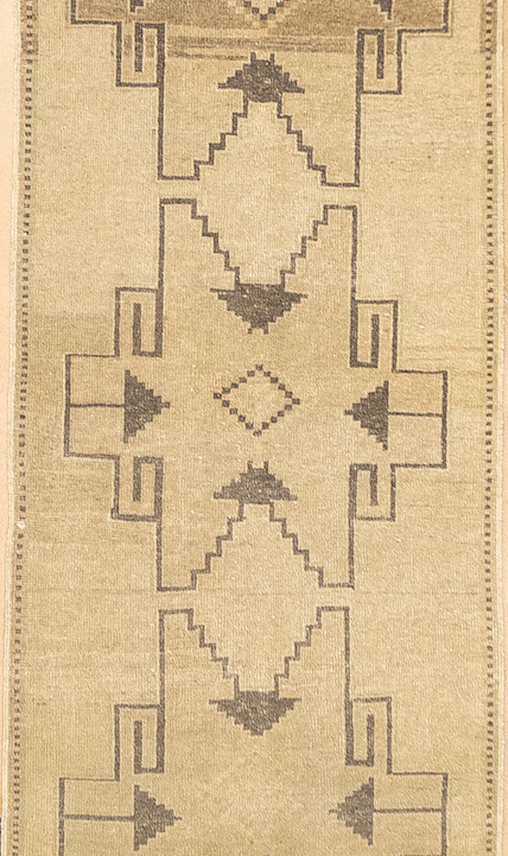 Fine Vintage Oushak Long Rug 2'10'' x 12'7''
