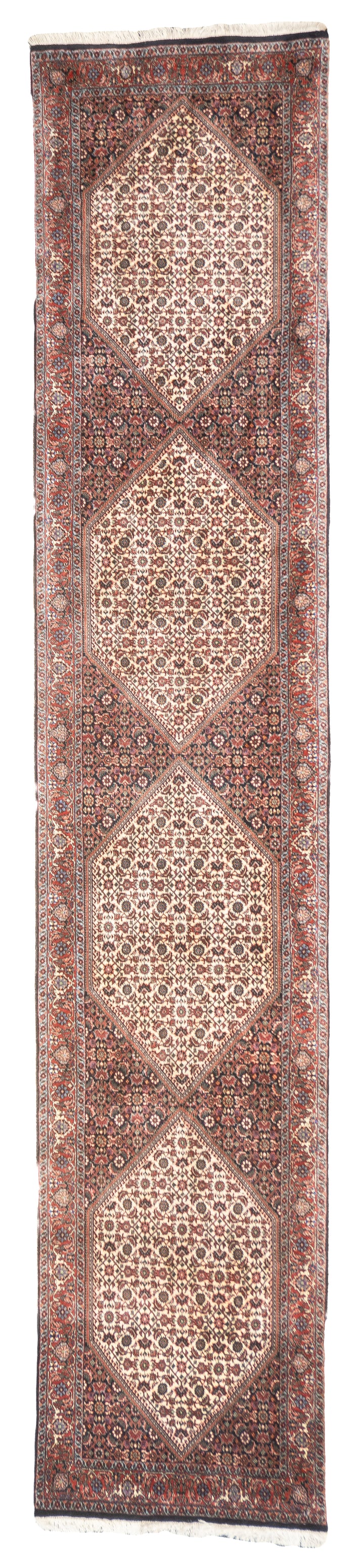 Fine Semi Antique Persian Bidjar Rug 2'7" x 13'0"