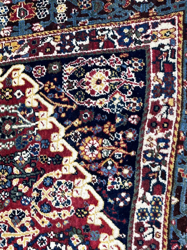 Antique Persian Qashqai Rug 4’8" x 7’11"