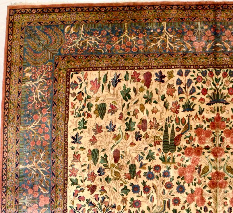 Antique Kashan Rug 11'2'' x 15'1''