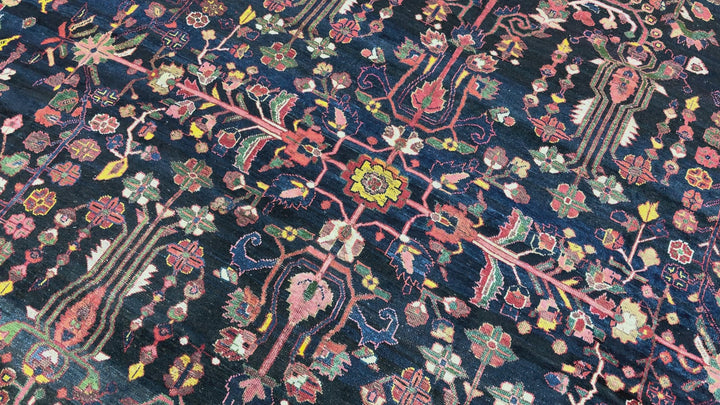 Vintage Bakhtiari Rug 12'6'' x 14'11''