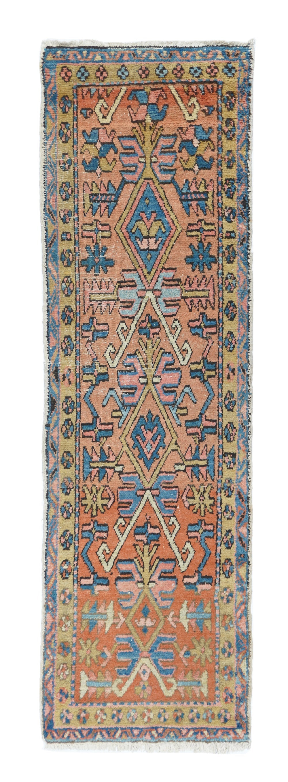 Antique Heriz Rug 2'4'' x 7'10'' – Victor Gallery