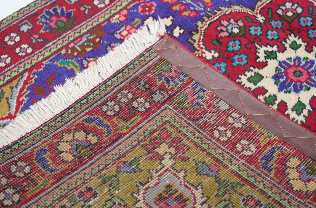 Vintage Persian Tabriz Rug 3'2'' x 5'3''