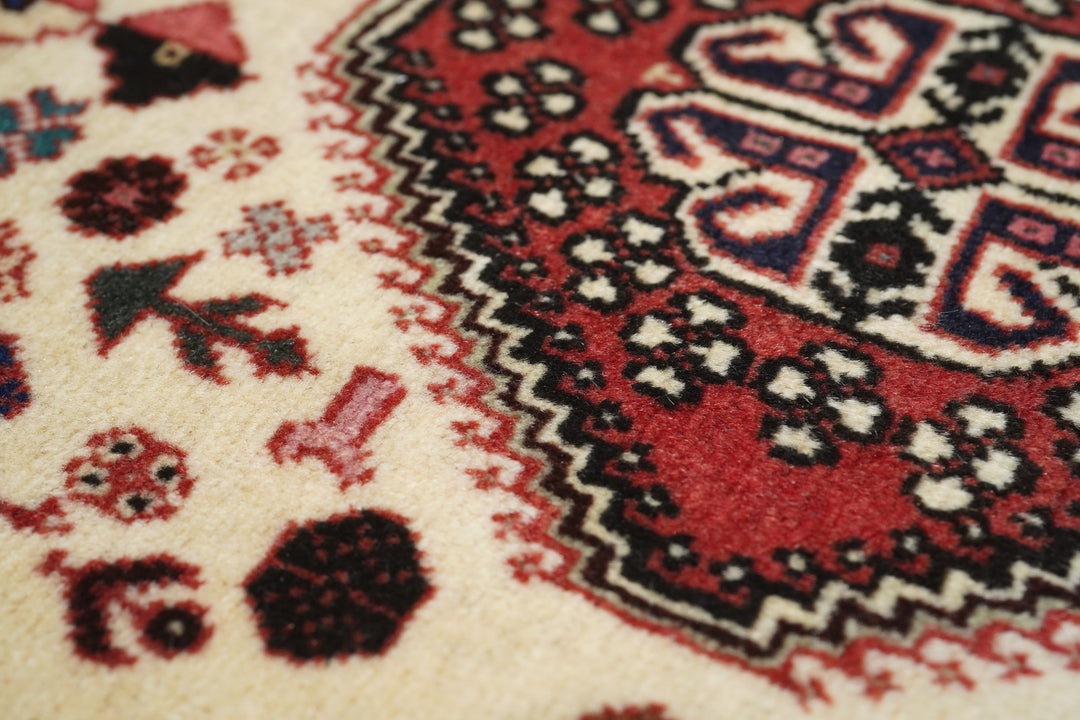 Vintage Bidjar Rug 3'5'' x 4'9''