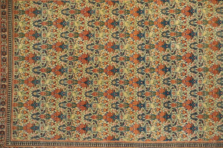 Extreamly Fine Antique Persian Tehran Rug 4'9'' x 6'8''