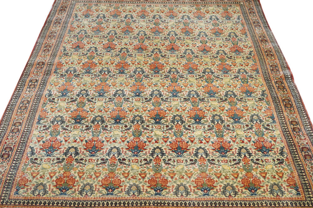 Extreamly Fine Antique Persian Tehran Rug 4'9'' x 6'8''