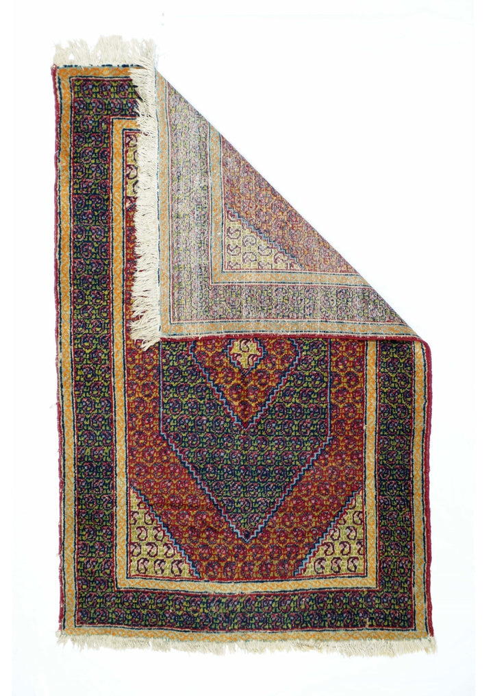 Antique Turkish Tribal Rug 3' x 4'7''
