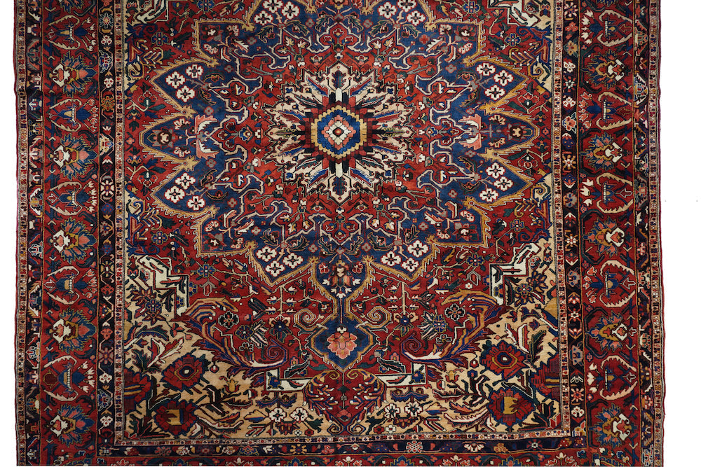 Semi Antique Persian Bakhtiari Rug