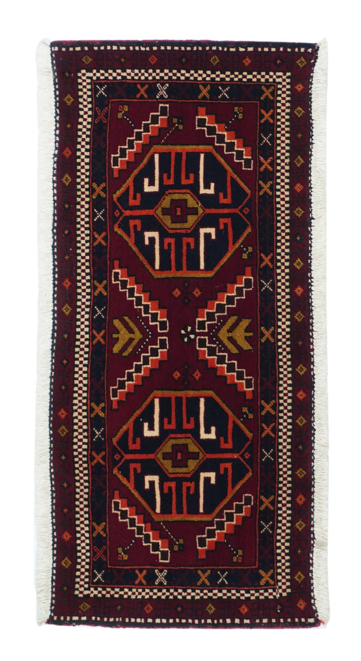 Vintage Shiraz Rug 1'8'' x 3'10''