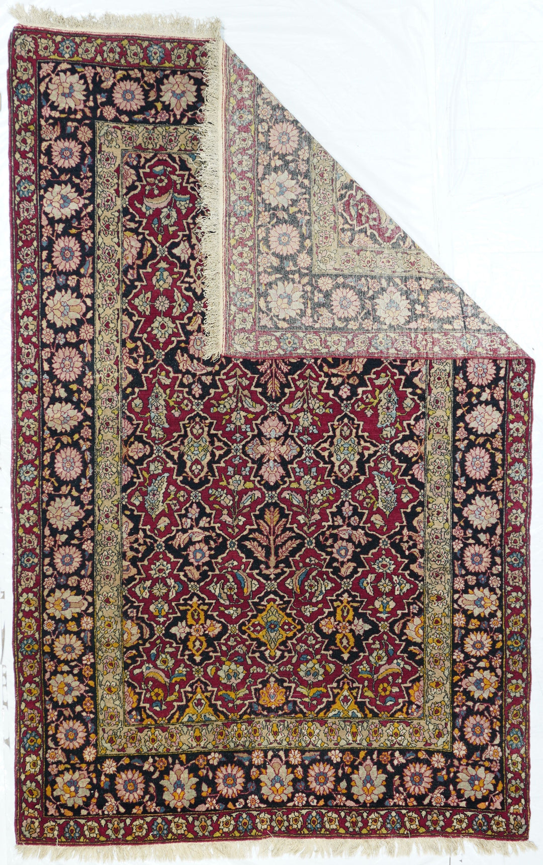 Antique Isfahan Rug 4'7'' x 7'10''