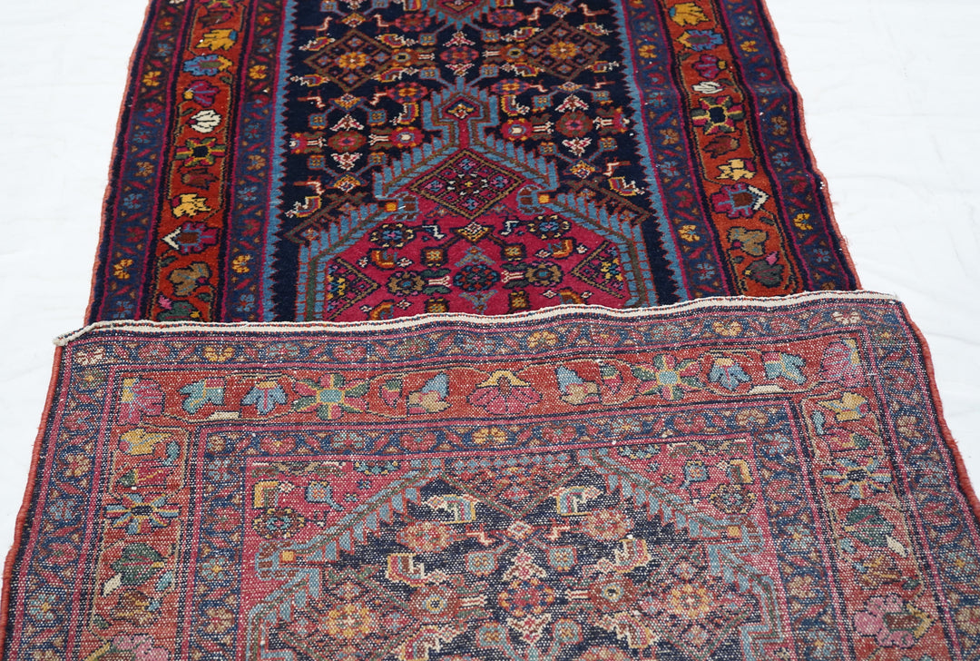 Antique Malayer Runner 3'1'' x 14'8''