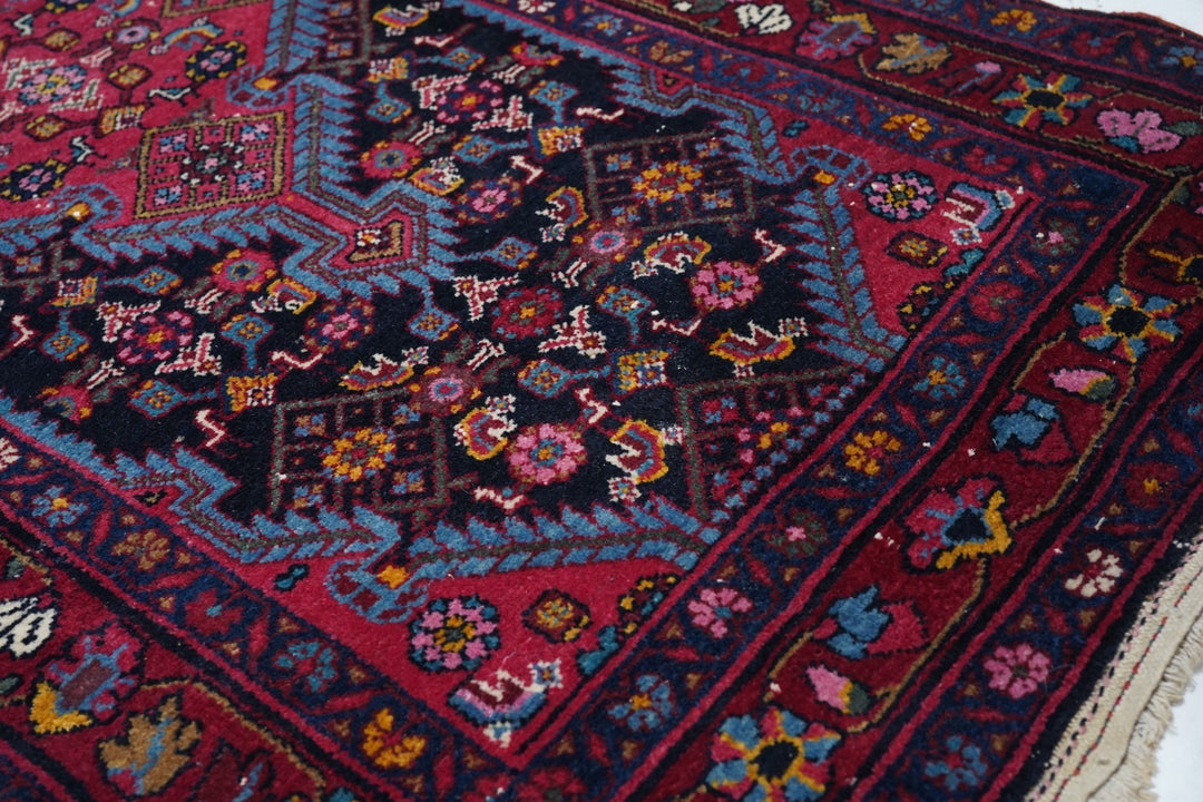 Antique Malayer Runner 3'1'' x 14'8''