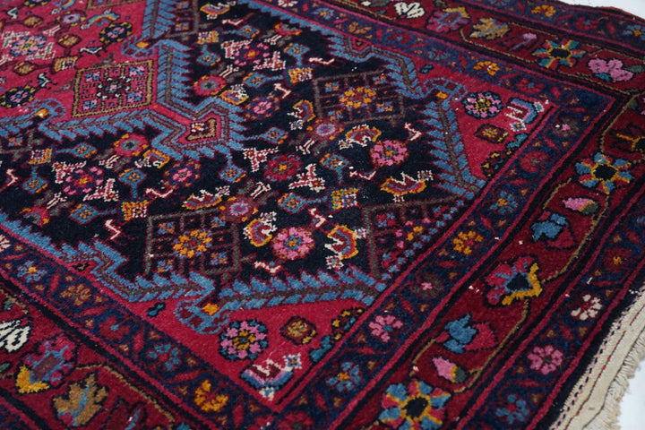 Antique Malayer Runner 3'1'' x 14'8''