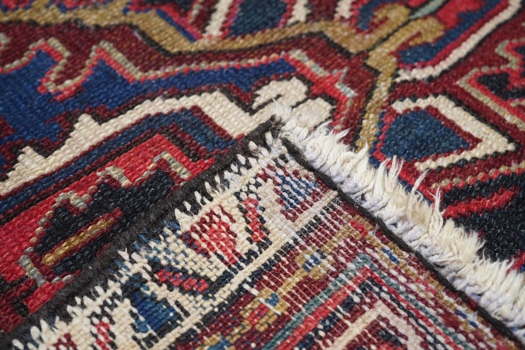 Vintage Heriz Rug 7'9'' x 10'8''