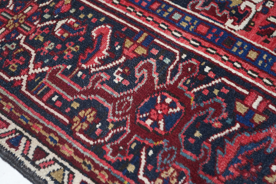 Vintage Heriz Rug 7'9'' x 10'8''