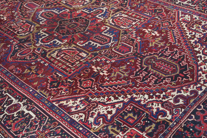 Vintage Heriz Rug 7'9'' x 10'8''