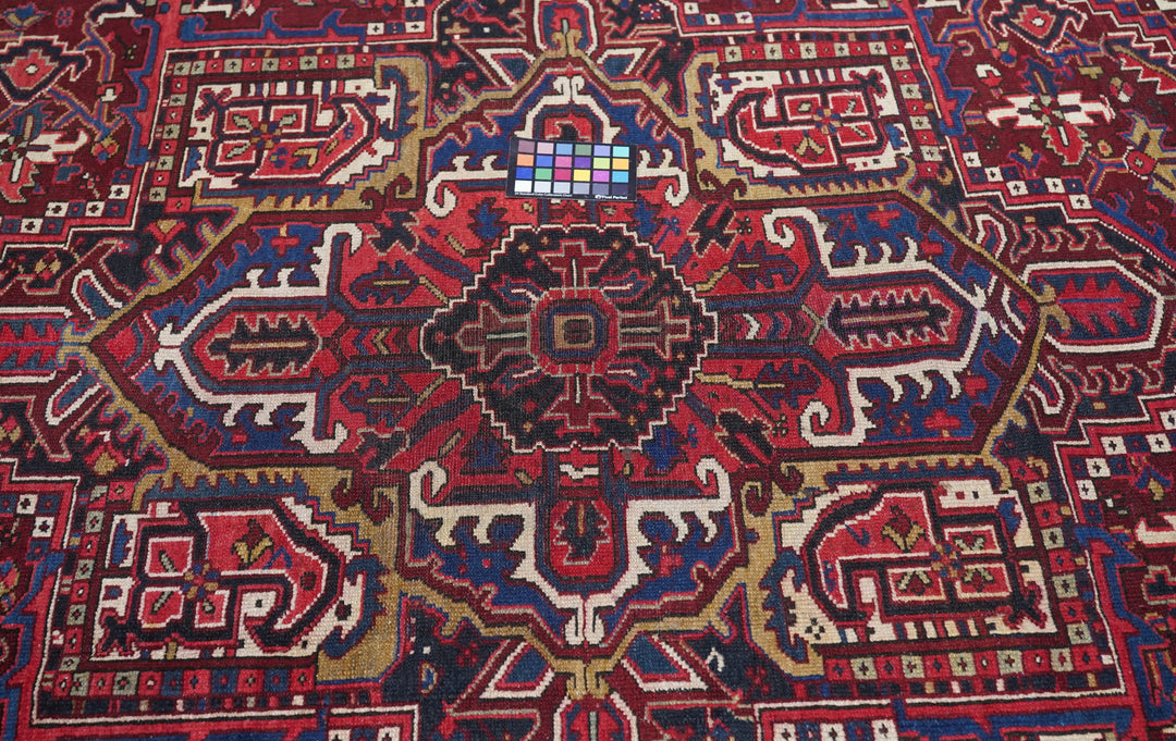 Vintage Heriz Rug 7'9'' x 10'8''
