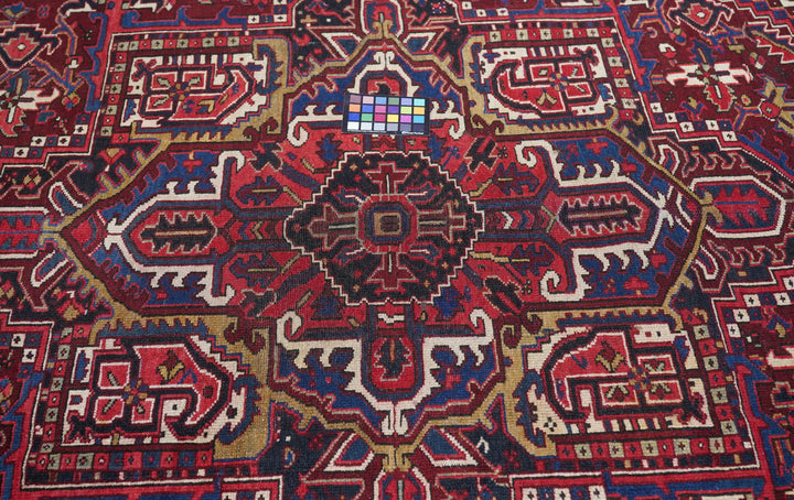 Vintage Heriz Rug 7'9'' x 10'8''