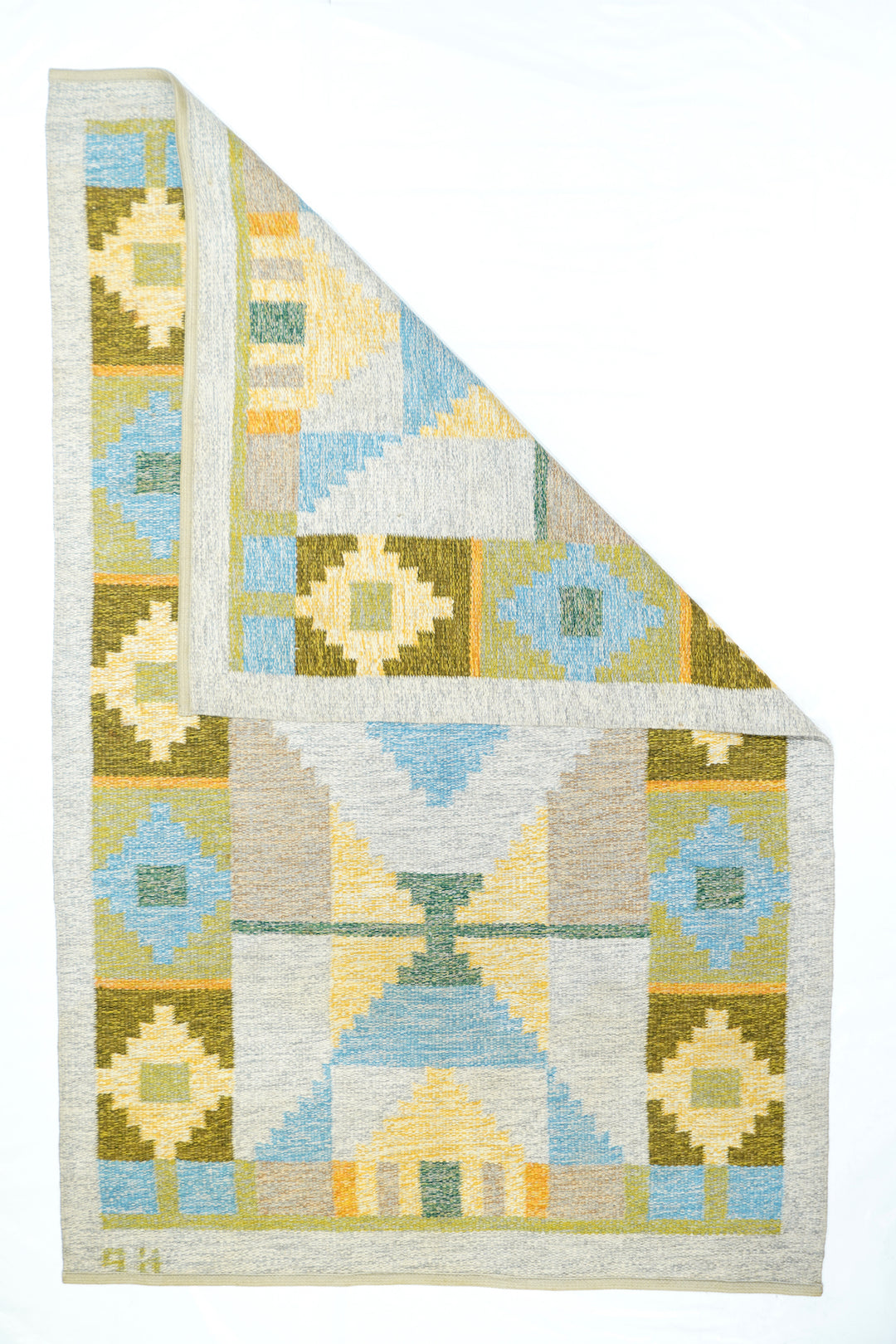 Swedish Kilim Rug 4'3'' x 6'7''