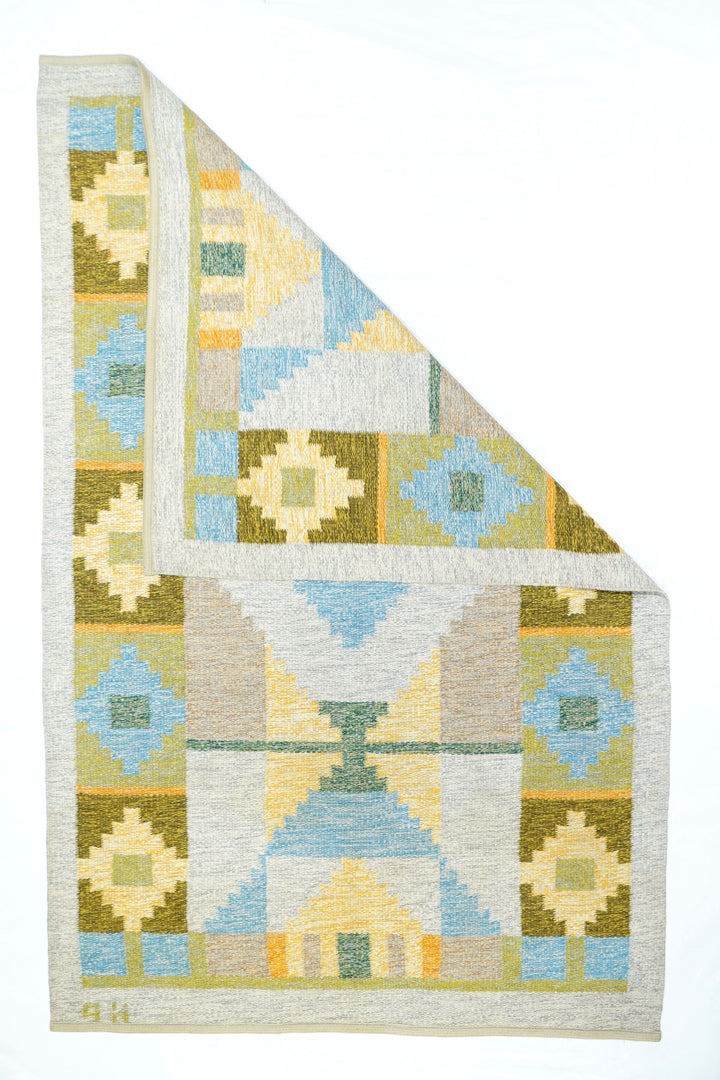 Swedish Kilim Rug 4'3'' x 6'7''