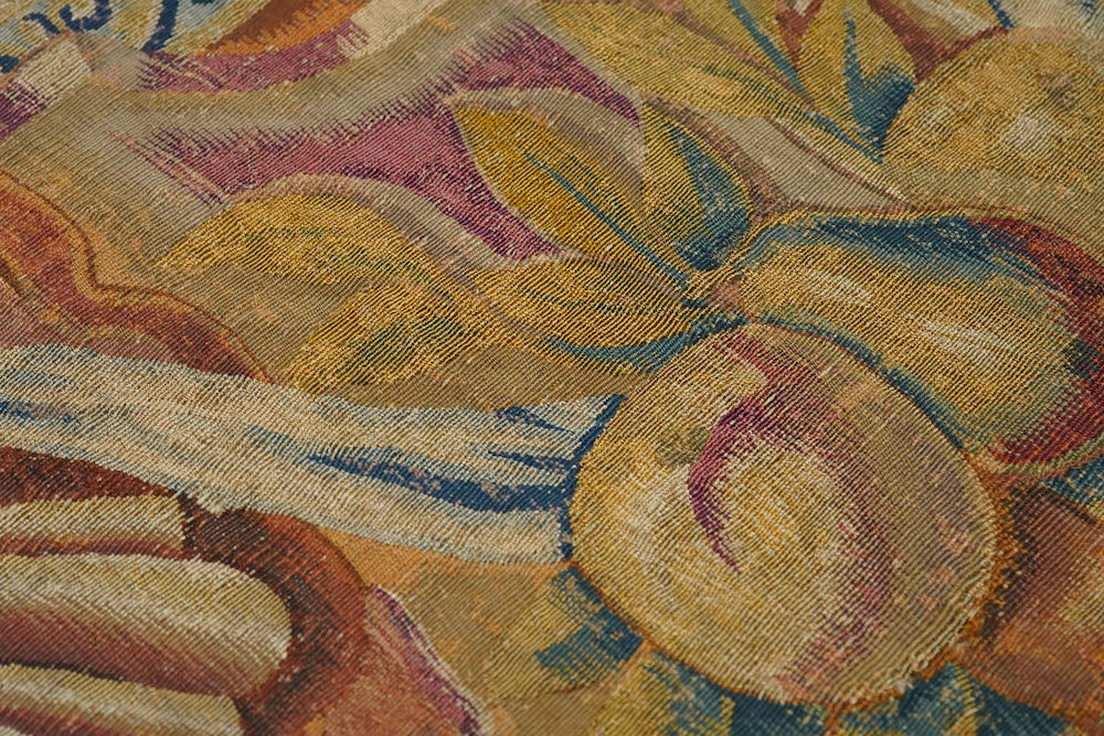 Antique Flemish Tapestry Panel 1'7'' x 8'3''