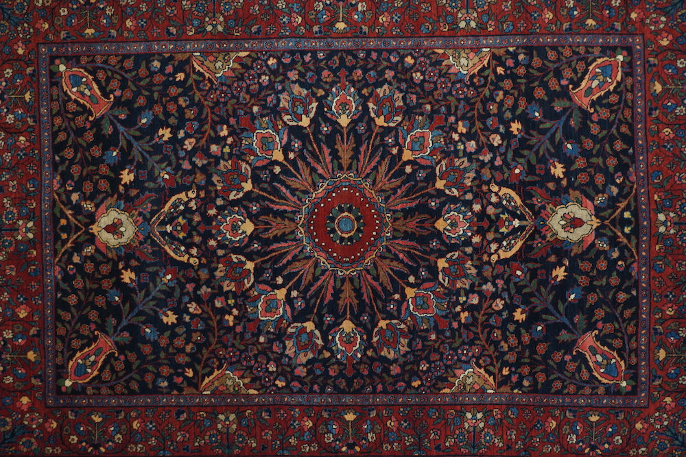 Antique Bidjar Rug 4'6'' x 6'8''