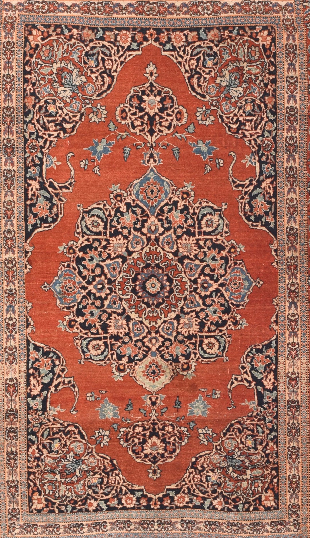 Antique Tabriz Rug 4'4'' x 6'9''