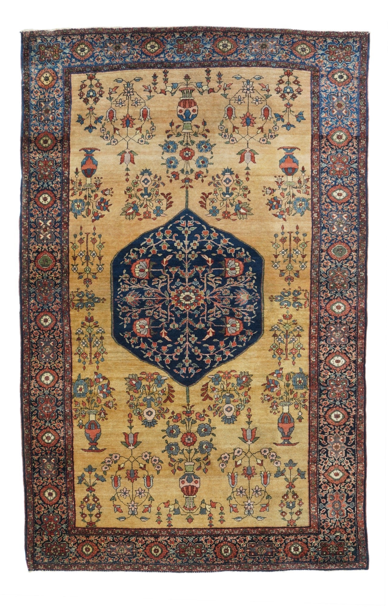 Antique Persian Rug 4'3'' x 6'9'' – Victor Gallery