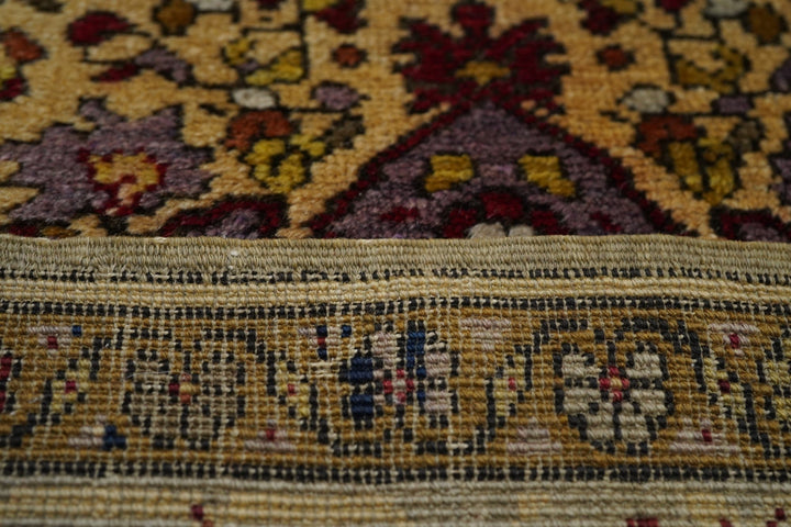 Antique Turkish Anatolian Rug 3'9'' x 6'1''