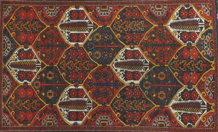 Vintage Bakhtiari Rug 4'8'' x 6'8''