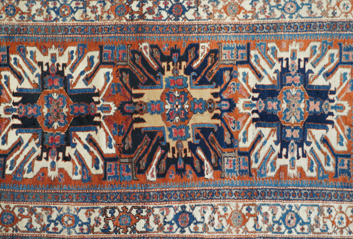 Antique Caucasian Karajeh Weave Rug 4'5'' x 7'5''