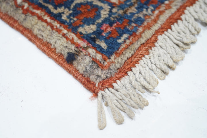Antique Caucasian Karajeh Weave Rug 4'5'' x 7'5''