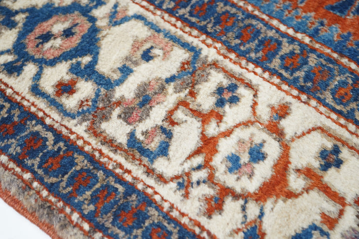Antique Caucasian Karajeh Weave Rug 4'5'' x 7'5''