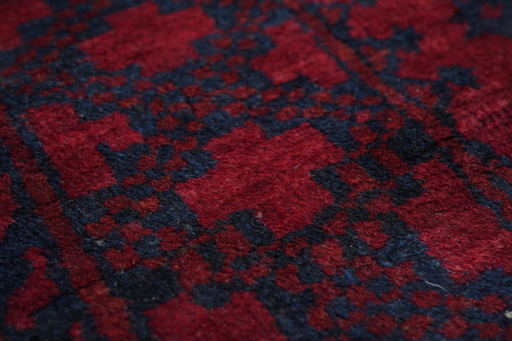 Vintage Bokhara Rug 6'11'' x 8'11''