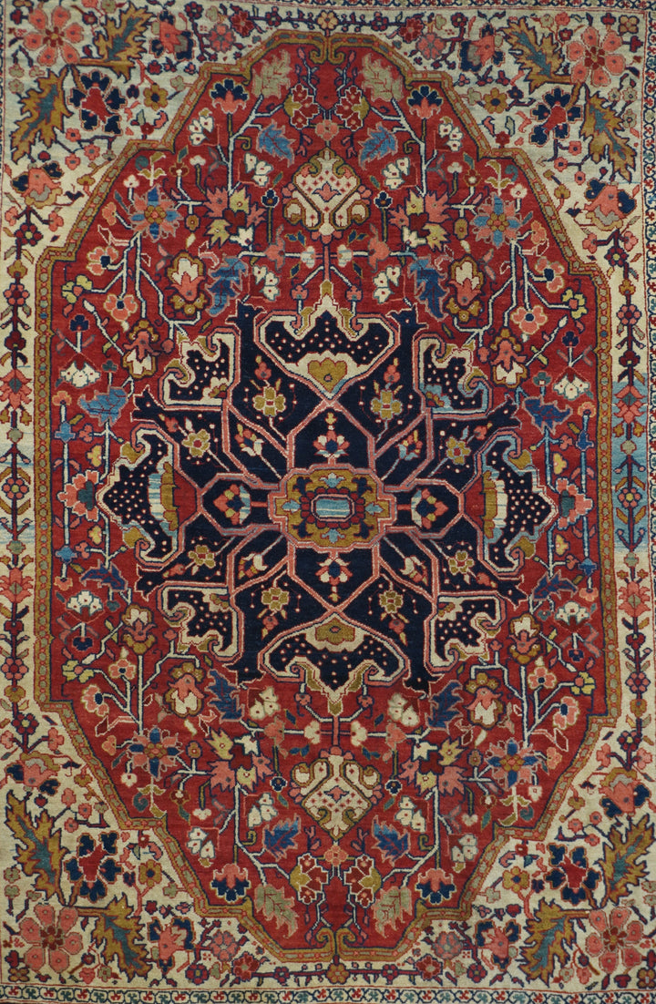 Antique Serapi Rug 4'11'' x 6'7''